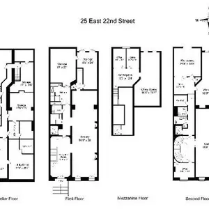 25 East 22nd Street, David Chu, Flatiron townhouses, nyc townhouse renovations, nyc corporate headquarters buildings