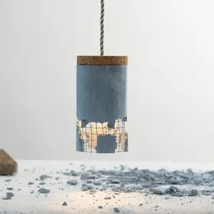 Slash Lamp, Dragos Motica, concrete design, contemporary lighting, unusual lamps