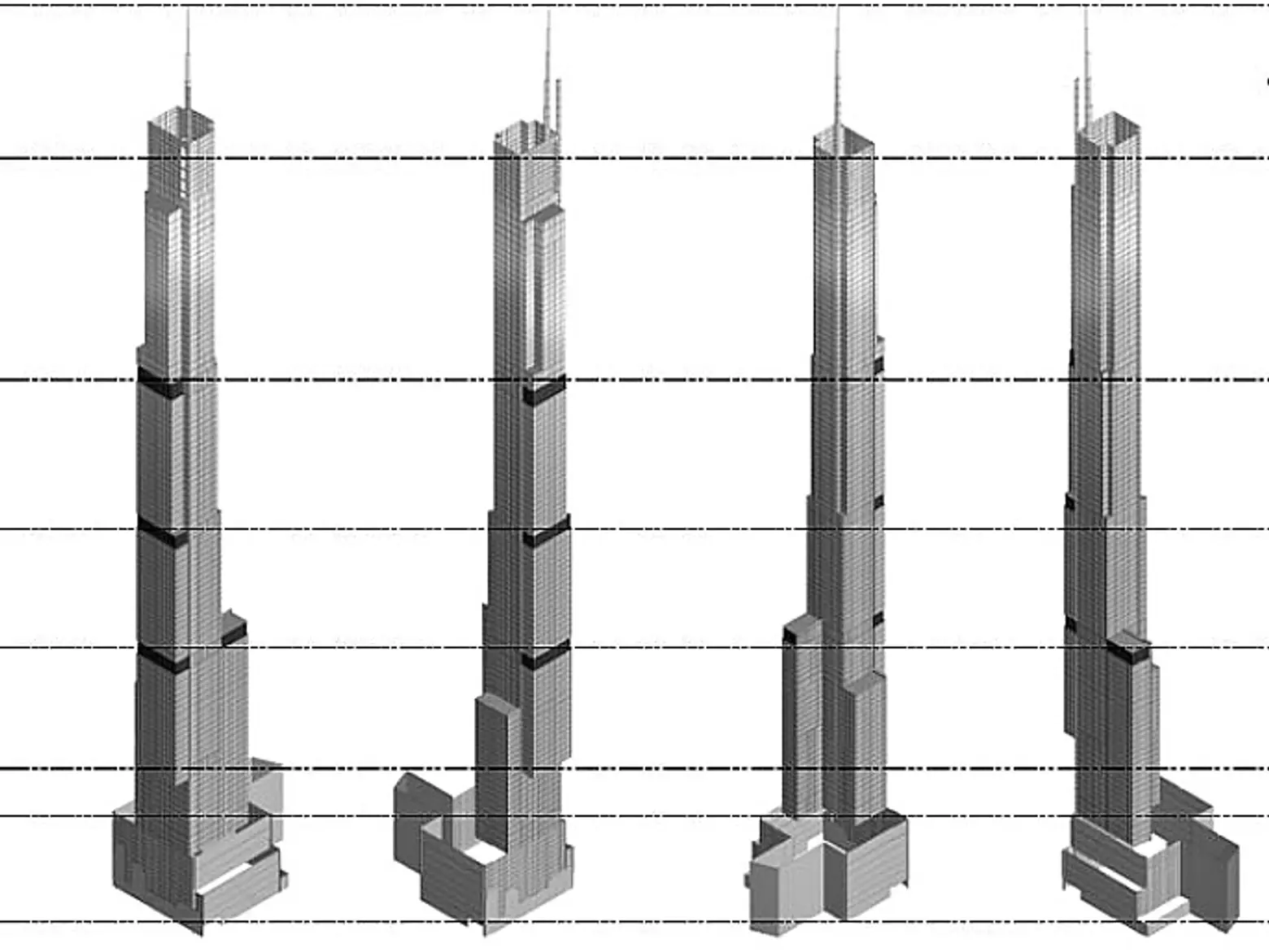 Extell’s Nordstrom Tower Will Be Just a Foot Shorter Than One World Trade at 1,775 Feet