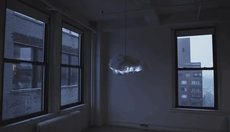 ‘The Cloud’ Lamp Simulates a Thunder Storm Right in Your Living Room