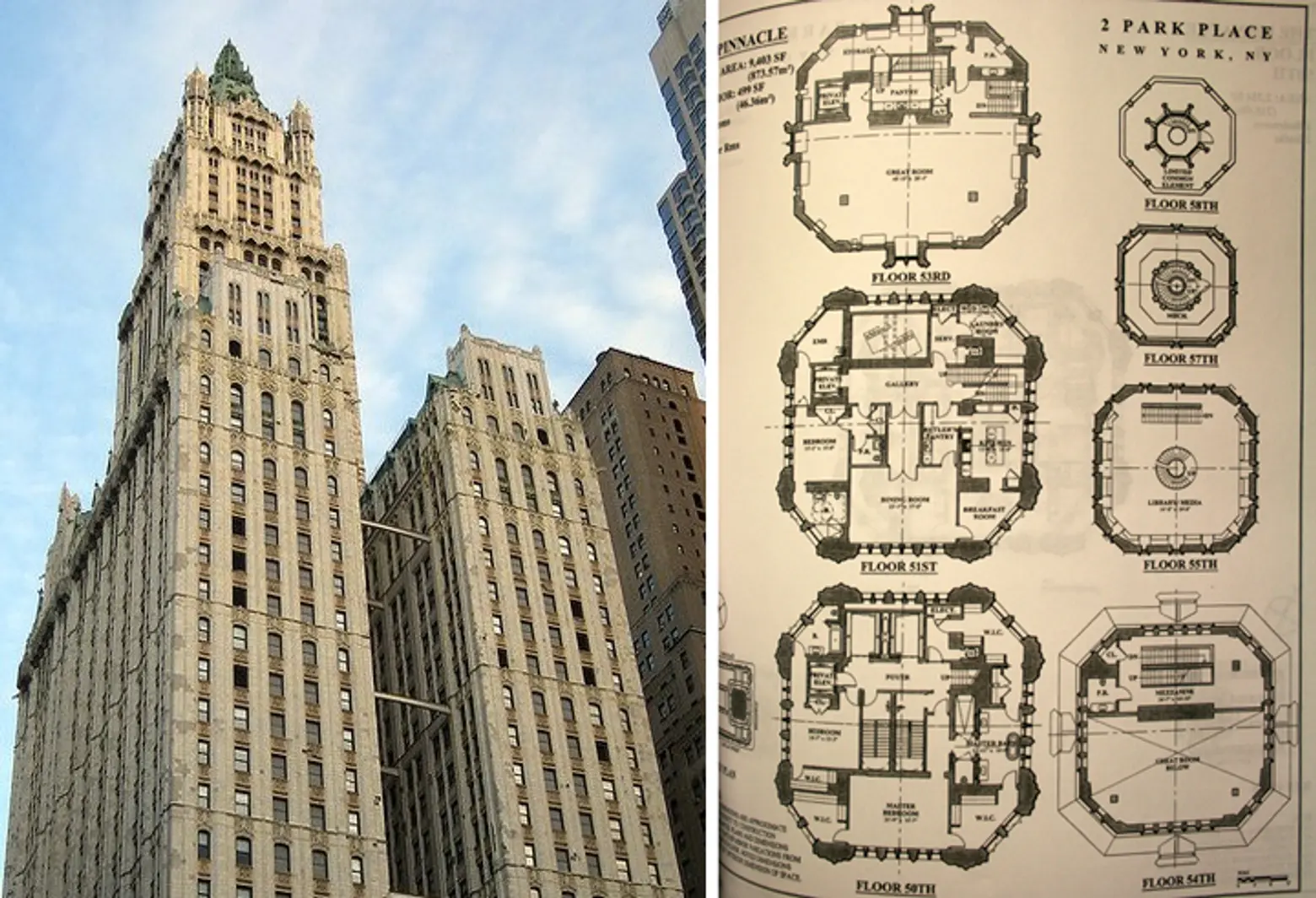 Floor Plans of the Woolworth’s $110M ‘Pinnacle’ Penthouse Revealed