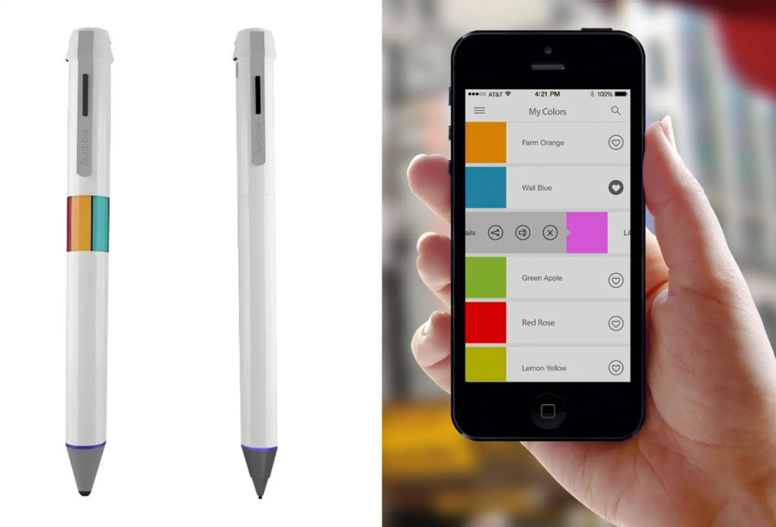 Forget the Crayon Box: Scribble Pen Draws in 16 Million Colors