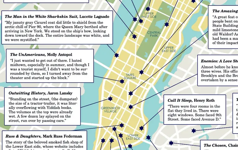 Daily Link Fix: Mapping Jewish Literature in NYC; Make Your Way Through Derek Jeter’s Head Maze