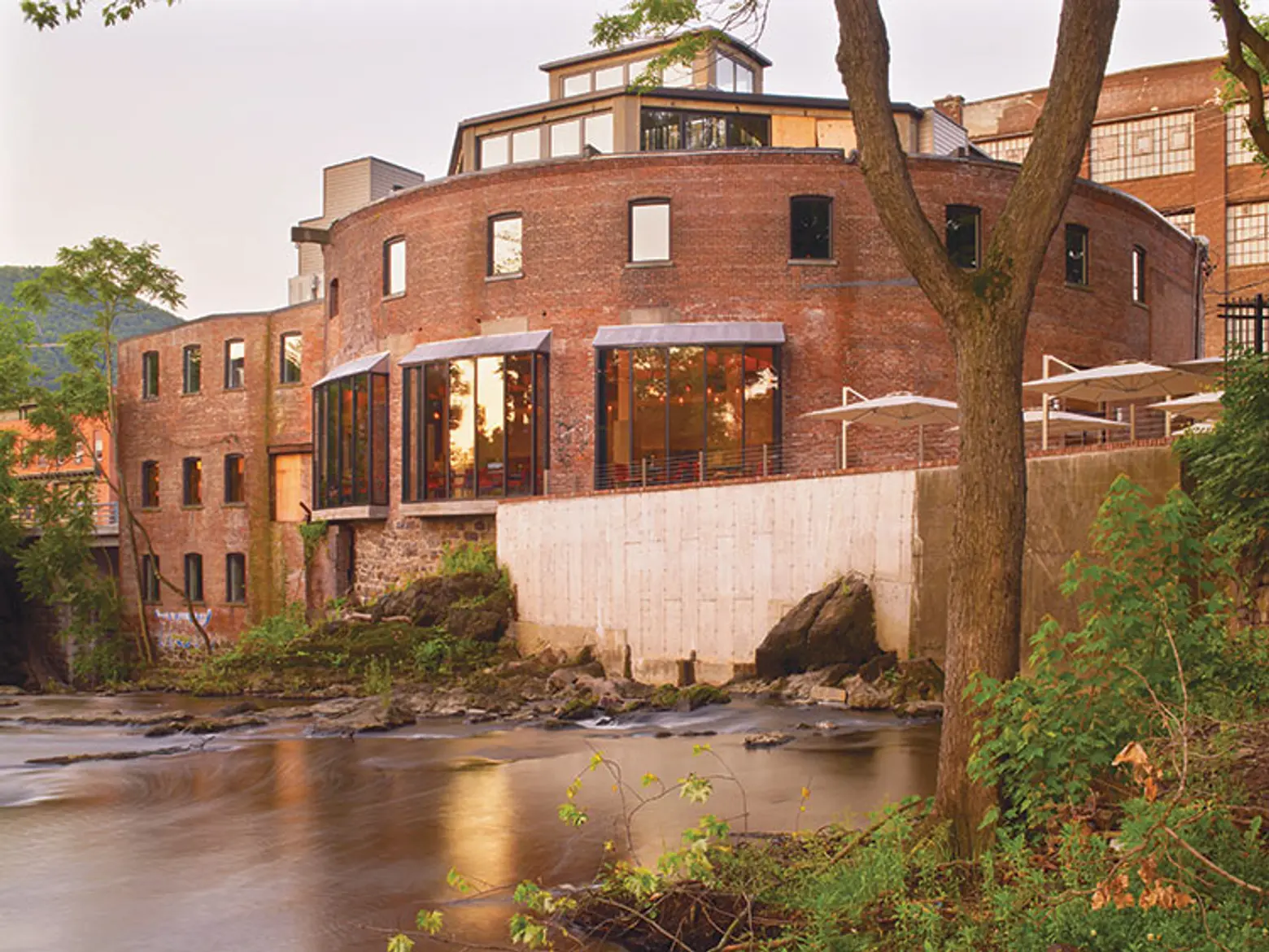 The Roundhouse at Beacon Falls is a Former Industrial Site Turned Locally Designed Getaway