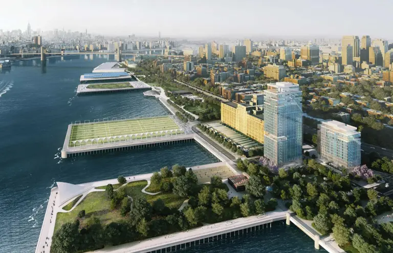 14 New Designs Proposed for Brooklyn Bridge Park Project – BIG, Asymptote and FXFOWLE on the Roster