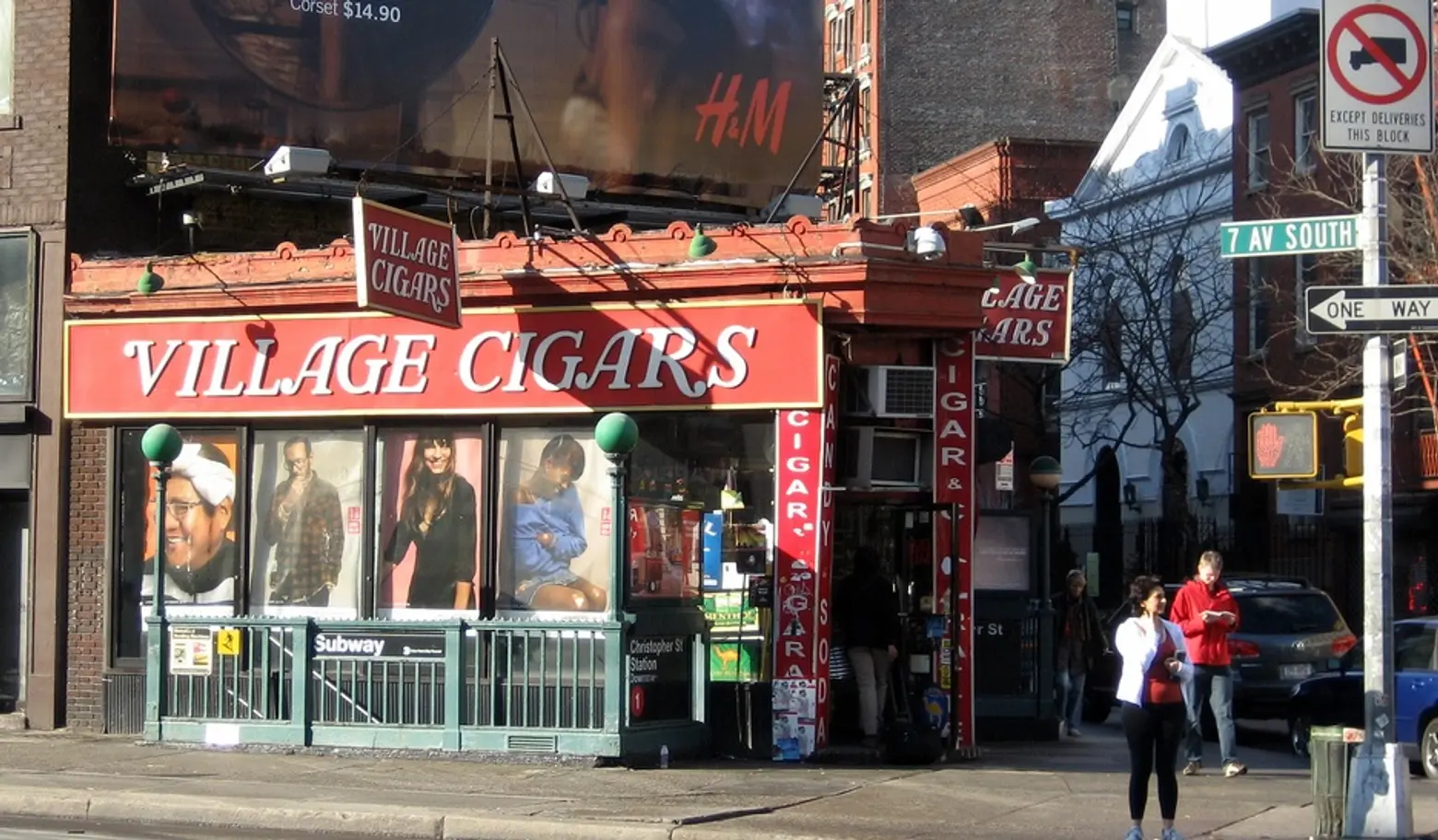 Village Cigars, NYC history, Christopher Street, Seventh Avenue South
