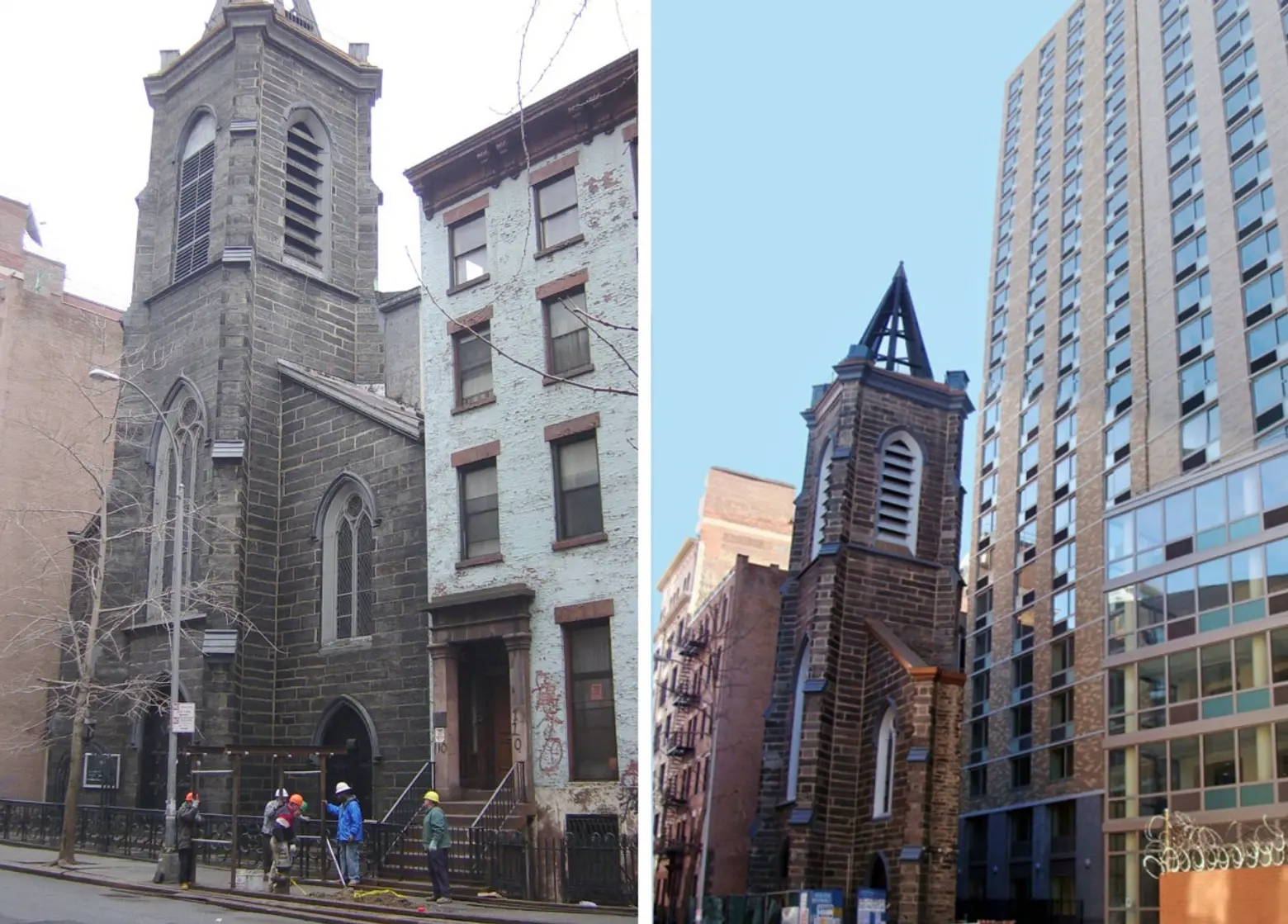 St. Ann's Church, NYU dorm, NYU Founder's Hall, NYC preservation battles