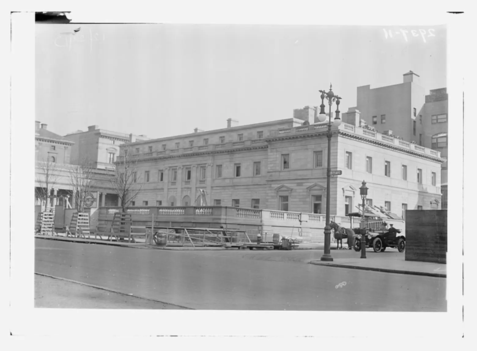 Henry Clay Frick Home Under Construction-Fifth Avenue-NYC