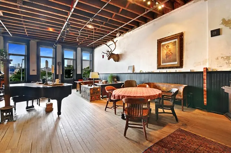 $6.4M Loft on the Williamsburg Waterfront Is Rough-Around-the-Edges But Unique Nonetheless