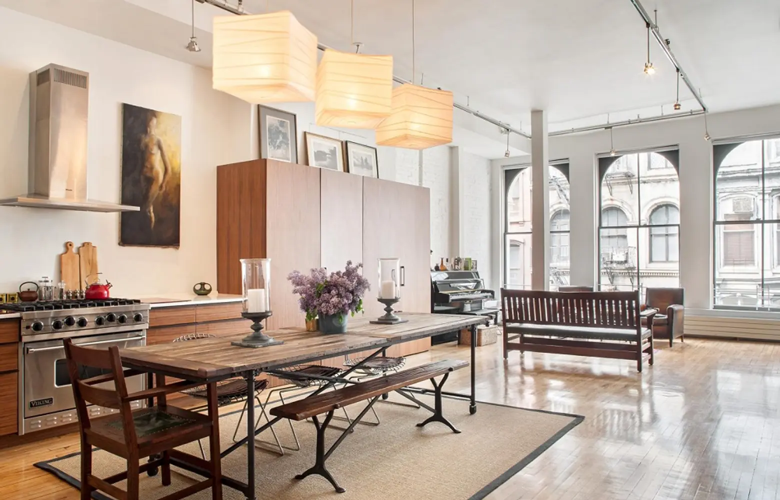 Beautiful Inside and Out: $2.5M Tribeca Loft is the Epitome of Cast Iron Elegance