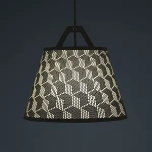 Fifti-fifti, Take-off Light, customizable lamp, paper lamp, pattern design, German design,