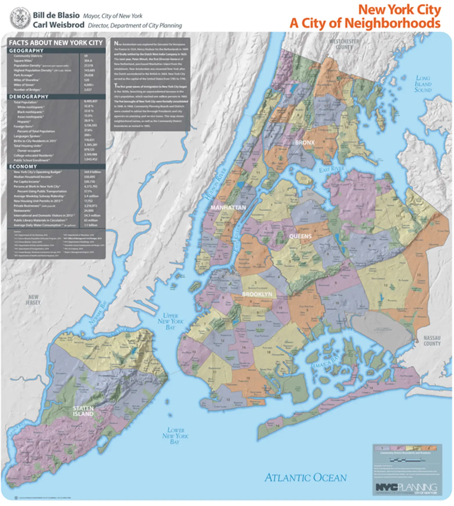 NYC Gets a New Neighborhood Map from the City Planning Department