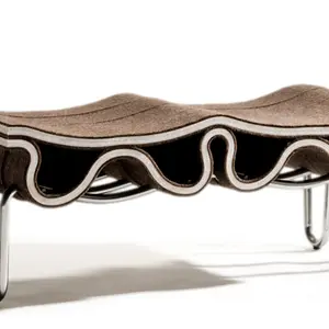 Floris Wubben, Plyfelt, felt and steel, felt seat, Dutch design