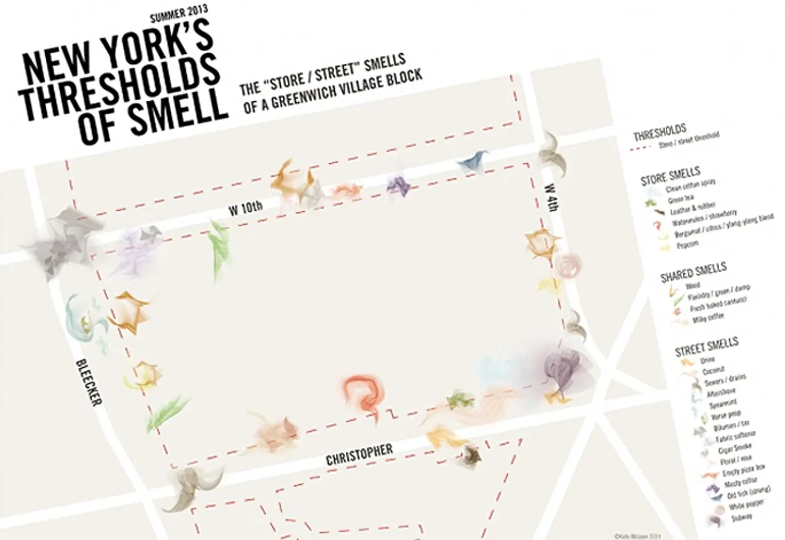 Pee-Eww! Artist Kate McLean is Creating a ‘Smellmap’ of NYC
