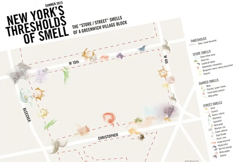 Pee-Eww! Artist Kate McLean is Creating a ‘Smellmap’ of NYC