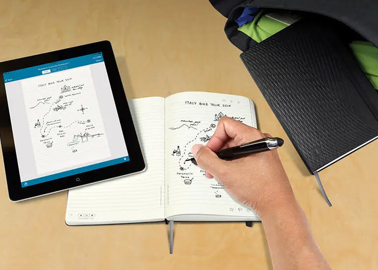 Moleskine’s New Livescribe Notebook Is Like an iPad Made From Paper