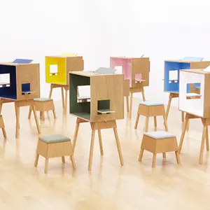 Torafu, Kororodesuku, Koloro desk, Japanese design, wooden desk, furniture for small spaces