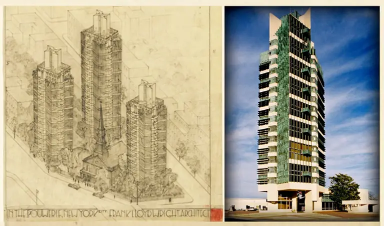 Frank Lloyd Wright Designs Destined for NYC But Never Built