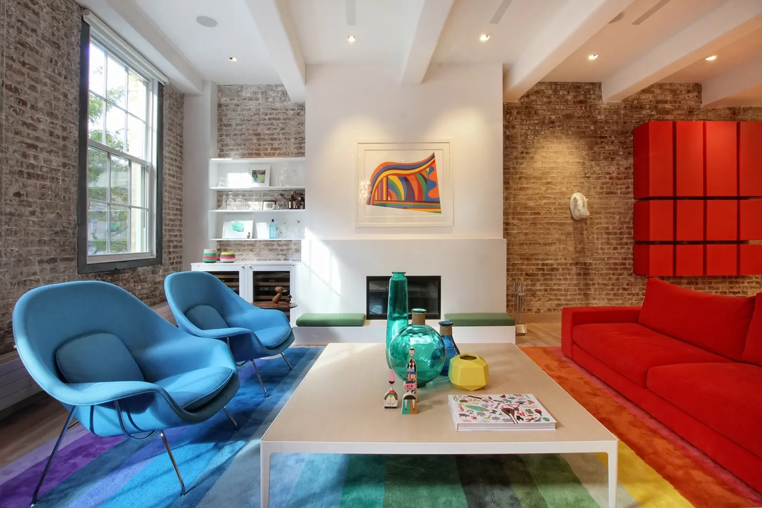 Ghislaine Viñas’ Colorful and Eclectic Design Seamlessly Blends Together on Greenwich Street