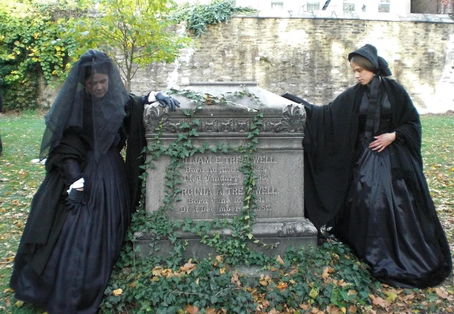 Seabury Tredwell, funeral reenactment, New York City Marble Cemetery, Merchant's House Museum