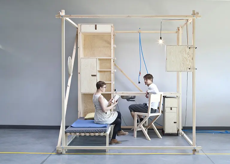 2.5³ is a Multifunctional Living Cube for Contemporary Nomadism
