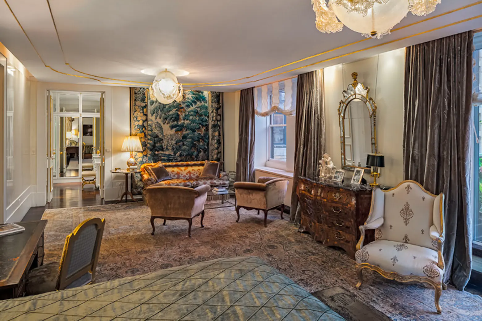 Palatial Co-op at the Sherry Netherland Reduces Price to $85 Million ...