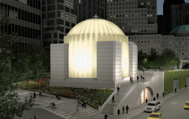 REVEALED: Renderings for Santiago Calatrava’s Ground Zero Church