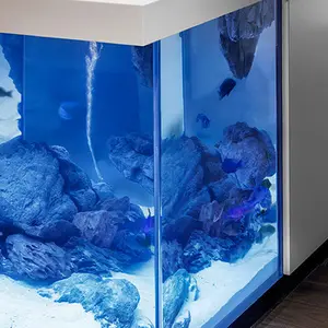 Robert Kolenik, Ocean Kitchen, Corian, fish Aquarium, limited edition design, innovative fish tank, Dutch design