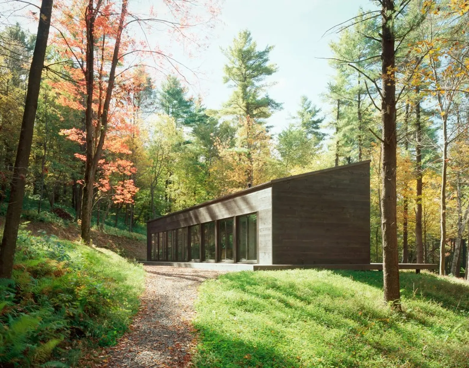 Incorporated Architecture & Design’s Sixteen Doors House is “In” the Landscape