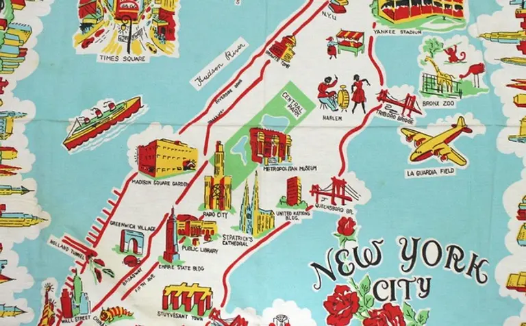 Daily Link Fix: Amazing Cartoon Map Tablecloth from 1950s; See How Subway Cars Are Built