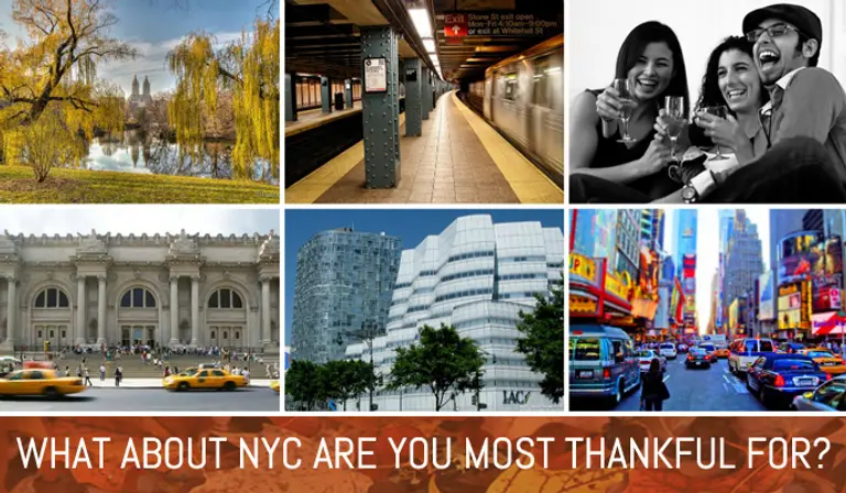 <b>What About NYC Are You Most Thankful For? We Ask 10 New Yorkers</b>