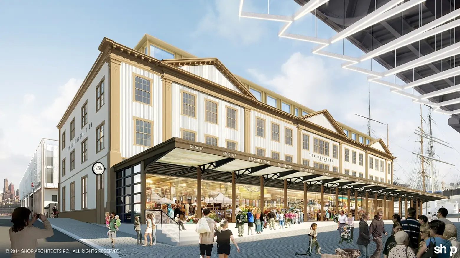 South Street Seaport Food Hall Moves Ahead; The Uber Model Doesn’t Translate
