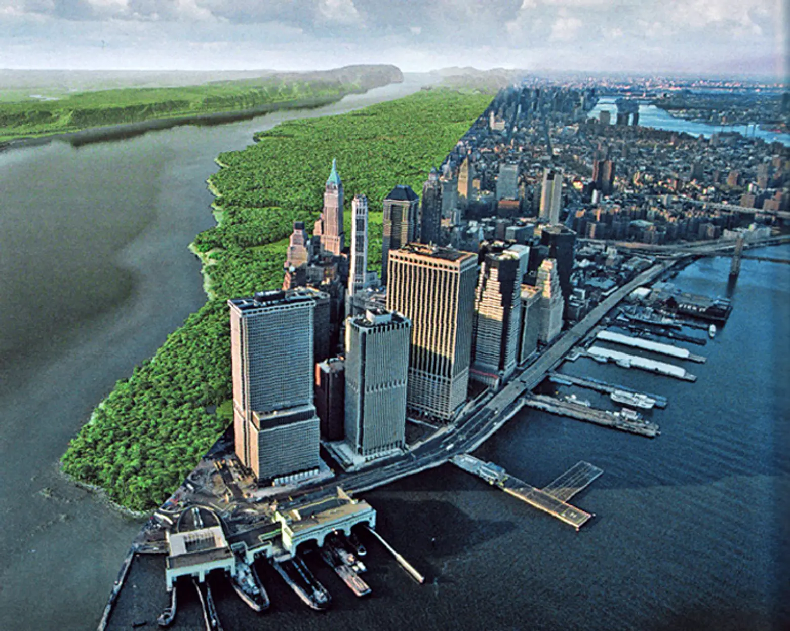 How One Man Created a 3D Map of Manhattan When It Was Just Hills, Rivers and Wildlife