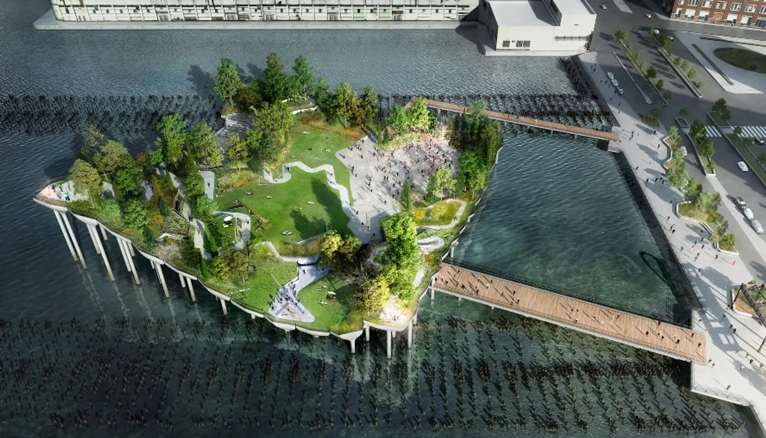 Community Board Likes Pier55 Floating Park Overall, but Wants More Transparency