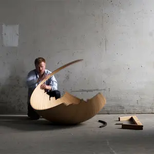 Jacob Joergensen, viking-inspired, Barca Bench, Danish design, Viking-style, International Furniture Design Competition Asahikawa (IFDA)