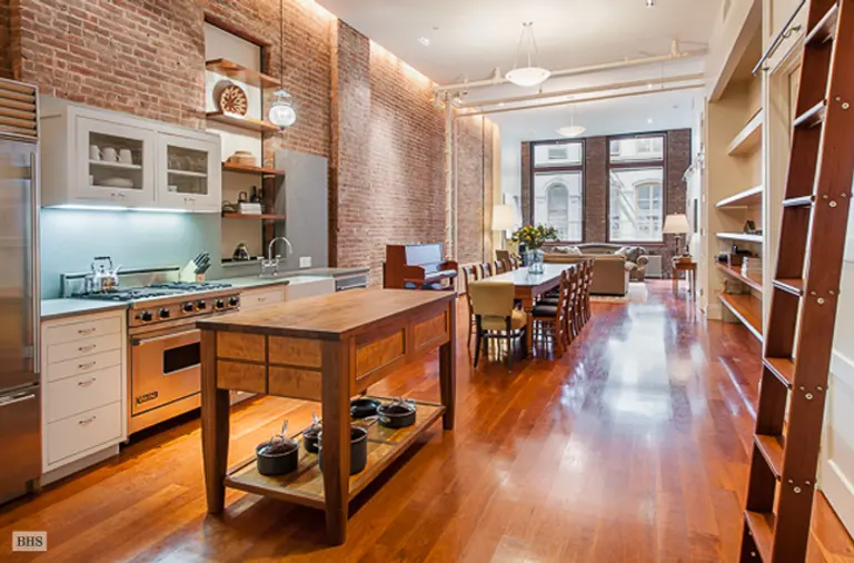 Classic Loft with Retractable Door in Historic Tribeca Asks $3.1 Million