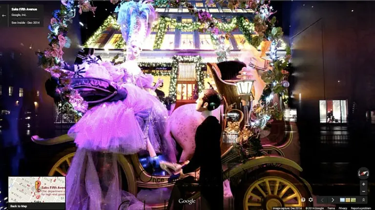 Check Out the NYC Holiday Window Displays with Google Maps