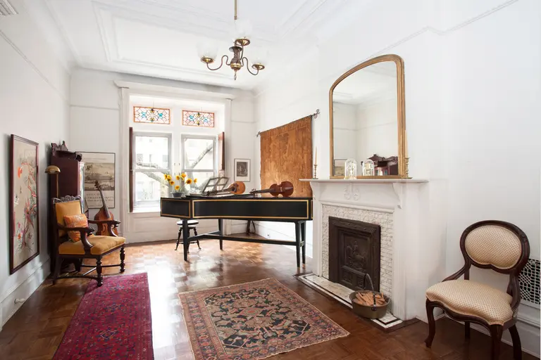 $2.5M Romanesque Revival Rowhouse in Prospect Heights Is Full of Original Details
