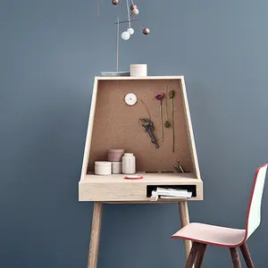 Bolia, Vilfred, Danish wooden desk, small desk, Kristina Kjær, Space Saving design, Danish furniture