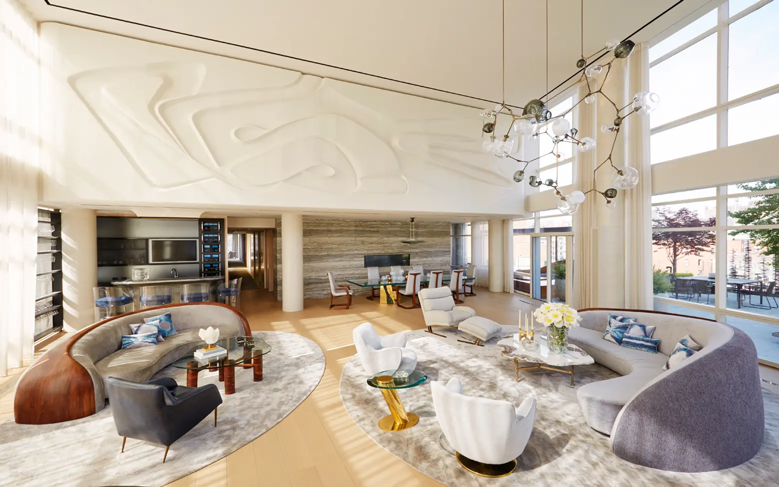 Telecom Mogul Michael Hirtenstein Combines Three Apartments into One Elegant Tribeca Triplex
