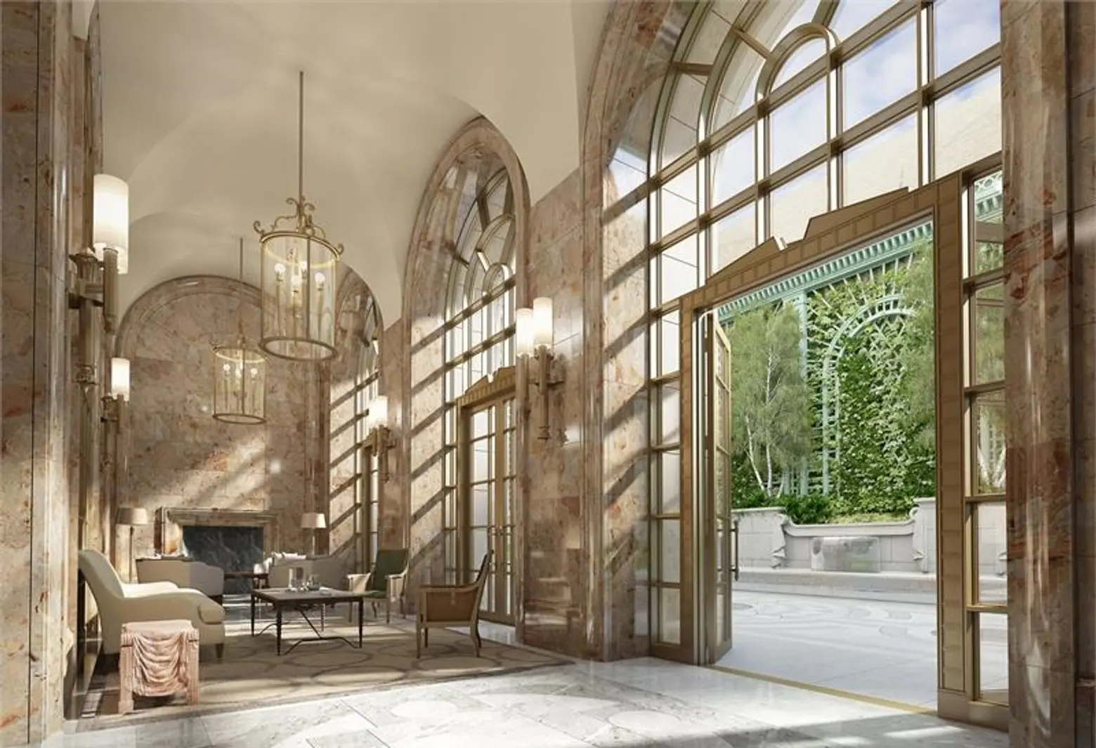 REVEALED: Interior Renderings for Robert A.M. Stern-Designed 520 Park Avenue