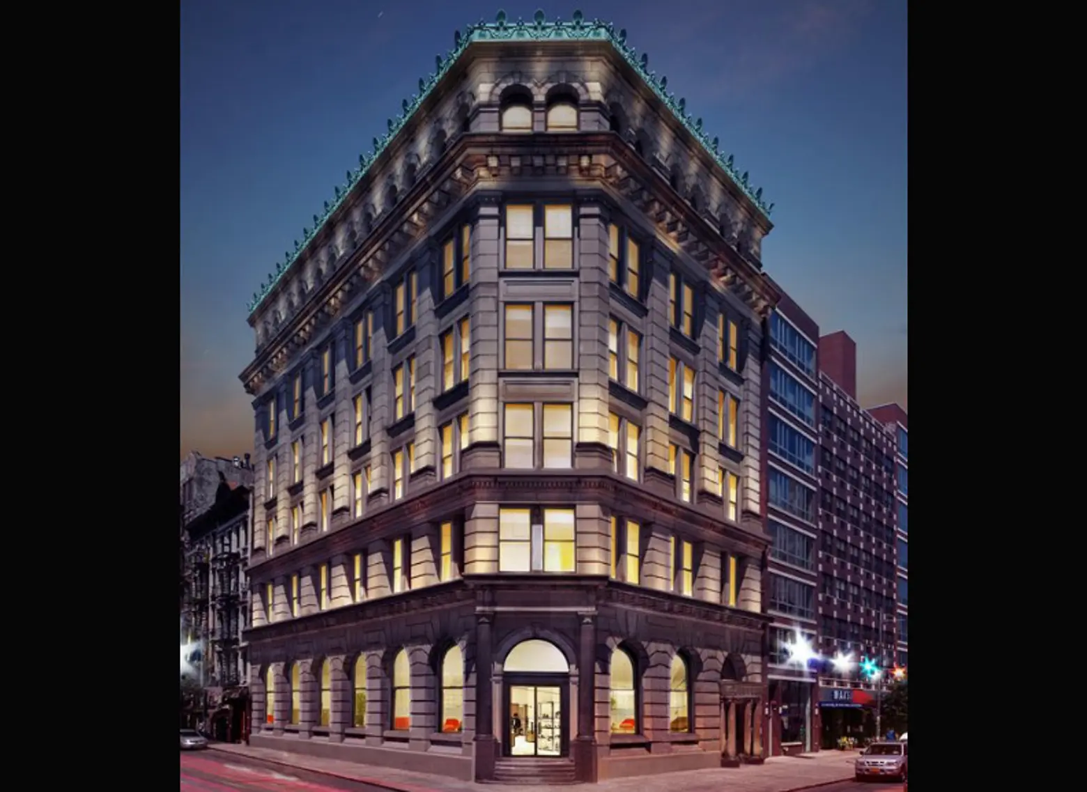 New Rendering of 190 Bowery Gives Us a Look at the Mysterious Building Graffiti-Free
