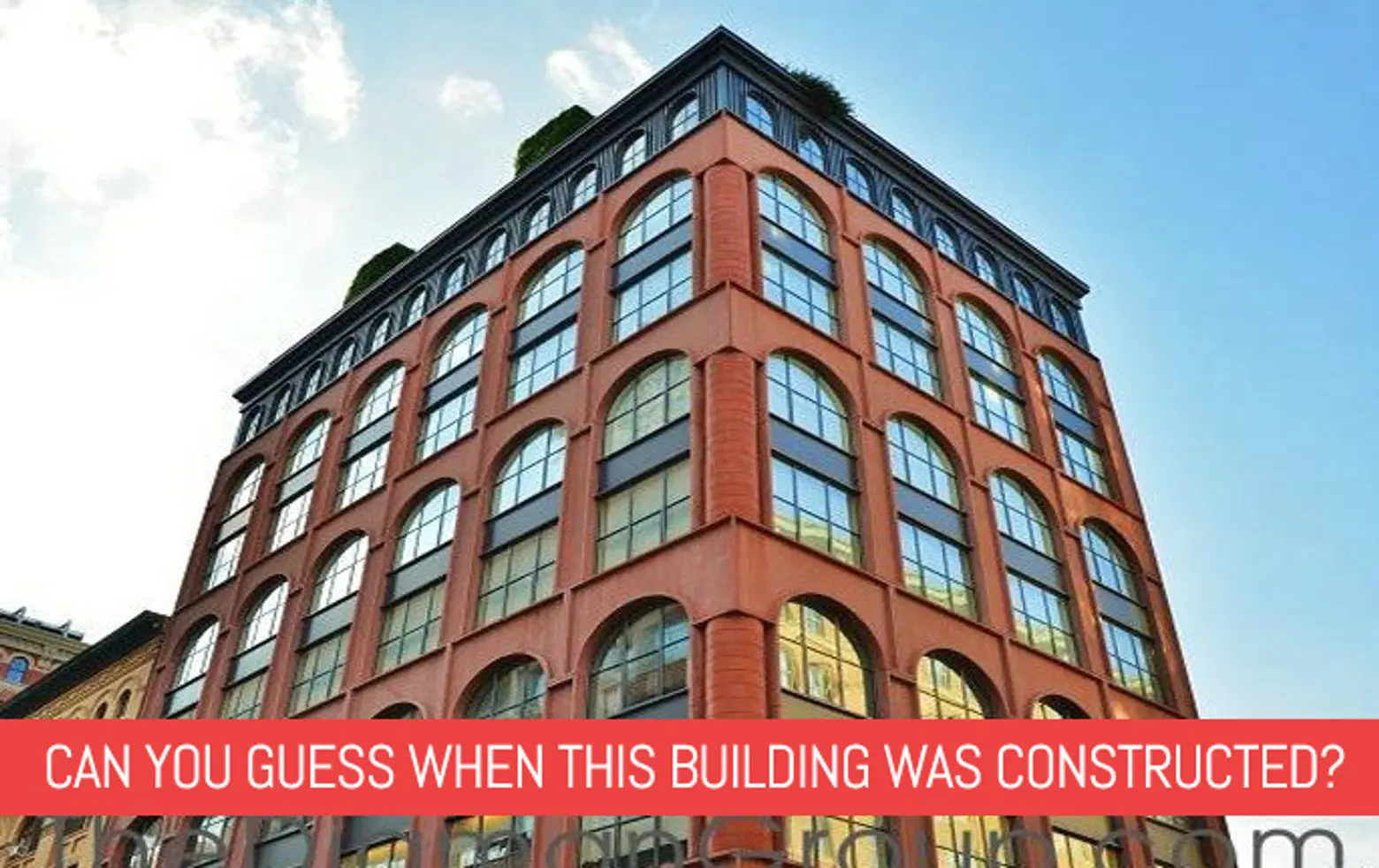 QUIZ: Can You Guess When This Building Was Constructed?