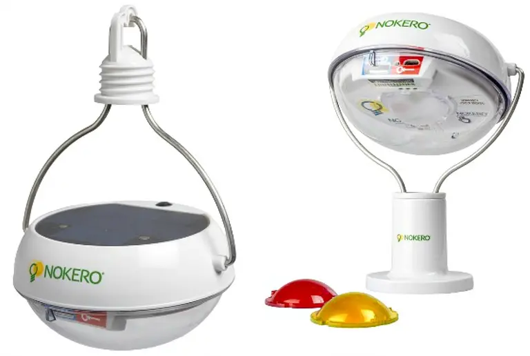 6sqft Gift Guide: Nokero’s Solar Light Bulb with Phone Charger