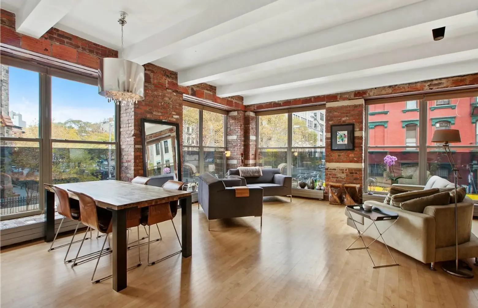 $1.25M Lower East Side Loft Offers a Beautiful Blank Slate and a Glass Bedroom Wall