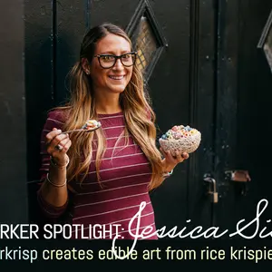 Misterkrisp, Rice Krispies Treats, Jessica Siskin, food art, edible art