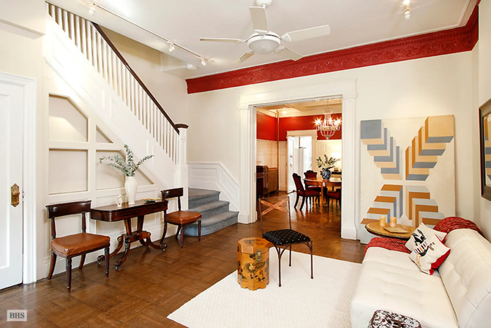Park Slope Townhouse Boasts Its Very Own ‘Red Room’ for $3.8M