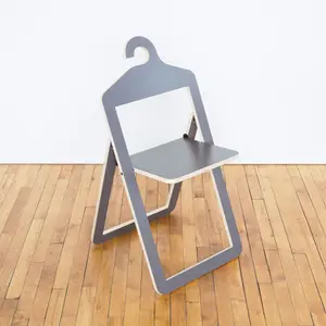 Philippe Malouin, hybrid design, wooden chair, Hanger Chair, Umbra Shift, ICFF, Design Academy Eindhoven
