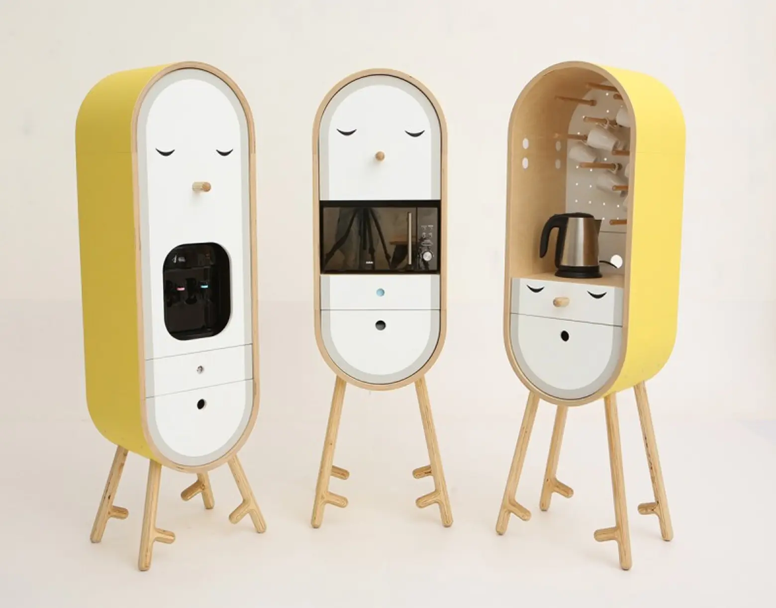 Meet LO-LO, a Capsular Microkitchen for the Home or Office