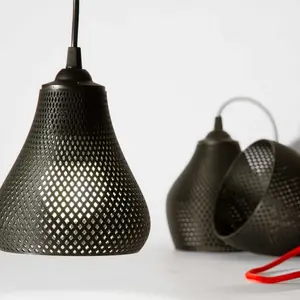 3D-Printed Pendant Lights, The Rumbles, Studio MeraldiRubini